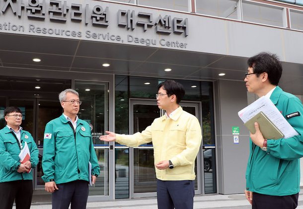 국가정보관리원 대구센터 찾은 김민재 행안부 차관