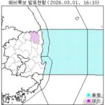 경북 북동산지 대설예비특보…”5~10㎝ 예상” : 네이트 뉴스