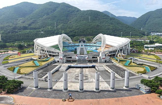 2026 대구세계마스터즈육상경기대회 주경기장인 대구스타디움.